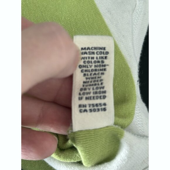 Abercrombie & Fitch Y2K Long Striped Tank Top M 90s 2000s Layering Soft Girl - Picture 4 of 9